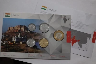 🧭 🇮🇳 JUEGO INDIA COMO NUEVO CON CERTIFICADO DE AUTENTICIDAD B79 #47 Foto 1 de 4