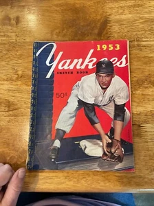 (A29) 1953 NEW YORK YANKEES LIBRO DI SCHIZZI - Foto 1 di 3