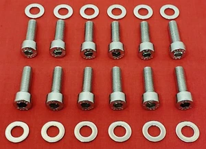 LS1 HEADER BOLTS STAINLESS STEEL KIT LSX LS2 LS3 LS6 LS7 VORTEC 4.8 5.3 6.0 6.2L - Bild 1 von 2