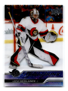 2023-24 Upper Deck Series 1 - Leevi Merilainen Clear Cut Young Guns #247