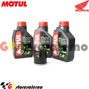 OIL CUTTING + FILTER MOTUL 5100 15W50 HONDA 750 VT CA SHADOW AERO 2012 - Picture 1 of 1