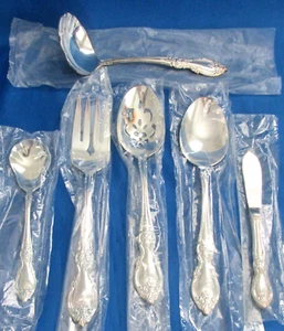 6 Piece Hostess Set Serving Pieces Community Oneida Louisiana- New Old Stock - Picture 1 of 11
