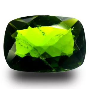 Piedra preciosa de diopsido de cromo verde con forma de cojín (10 x 7 mm) de 2,09 quilates - Imagen 1 de 1