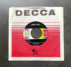 7" Maddox Brothers & Rose - Jingle Bells - US DECCA Promo - Picture 1 of 1