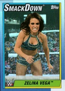 2021 Topps Heritage WWE - Rainbow Foil Parallel #76 Zelina Vega - Bild 1 von 2