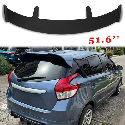 51.6'' Matte Rear Trunk Window Roof Spoiler Wing Lip For Toyota Yaris Hatchback - Image 1 of 4
