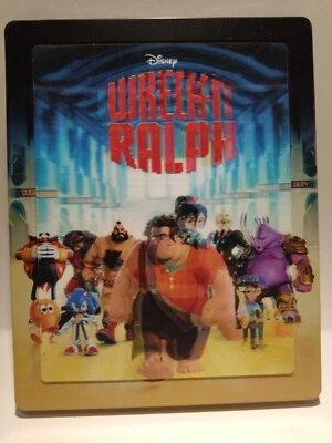Wreck-IT Ralph Blu Ray Steelbook Lenticular Edition - Image 1 of 3