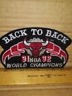 Chicago Bulls 91-92 Back To Back World Champs Patch- Free Shipping