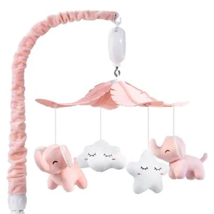 Crib Mobile for Girls Baby Mobiles with 3 Modes Digital Music Box(Turn O - Picture 1 of 5