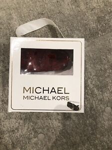 Michael Kors baby girl  pre-walker Red Shoes  aged 6-9 months