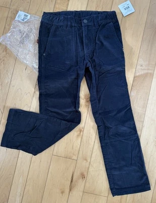 Pantalones de pana Tea Collection Playwear para niños talla 10 índigo nuevos en paquete cintura ajustable Foto 1 de 4
