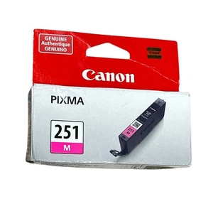 Canon CLI-251 Ink Tank Magenta Sealed - Picture 1 of 2