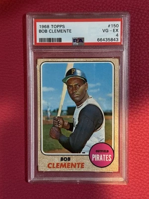 1968 Topps - Roberto Clemente #150 Called Bob on Card - Image 1 of 3