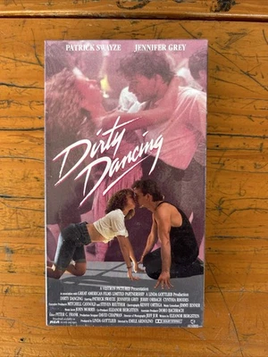 SEALED! Dirty Dancing (VHS 1987, 1988) Has Live Video Watermark. Ships Fast! - Image 1 of 4