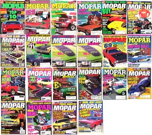MOPAR MUSCLE Magazine Lot 22 from 1992 - 1997 Most Like New - Foto 1 di 12