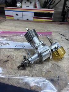 924. Motor de avión modelo R/C encendido May Spark sin usar - Imagen 1 de 6
