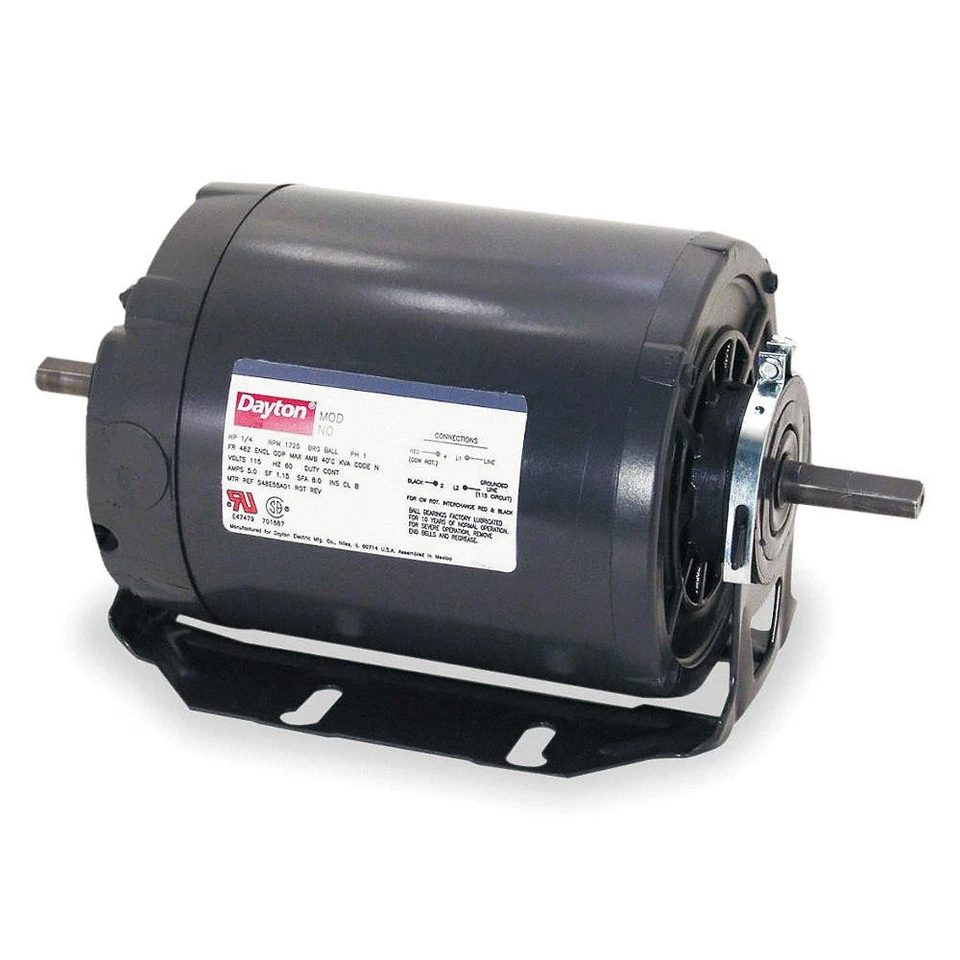 DAYTON 6K866BA Motor,1/2 HP,3450 rpm,48,115V 6K866 - Image 1 of 1