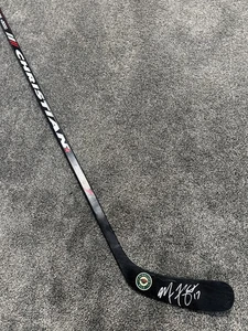 MARCUS FOLIGNO Minnesota Wild Autographed SIGNED f/s Hockey Stick COA - Picture 1 of 2