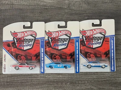 Assorted Hotwheels Vintage Racing Diecast Cars 7/30, 8/30, and 30/30 - Image 1 of 4