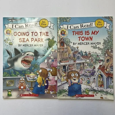 I Can Read Childrens Books Little Critter Going to the Sea Park This is my Town - Image 1 of 4