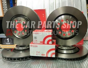 FOR RANGE ROVER EVOQUE TD4 BREMBO FRONT + REAR DISCS BREMBO PADS + SENSOR - Picture 1 of 1