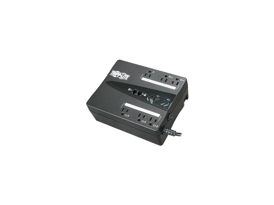 UPS de reserva Tripp Lite ECO350UPS verde ahorro de energía 350 VA 180 vatios 6 salidas Foto 1 de 4