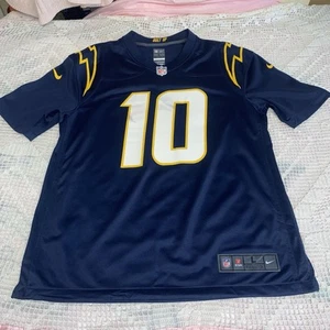 Los Angeles Chargers Justin Herbert Jersey Mens Size Large - Picture 1 of 7
