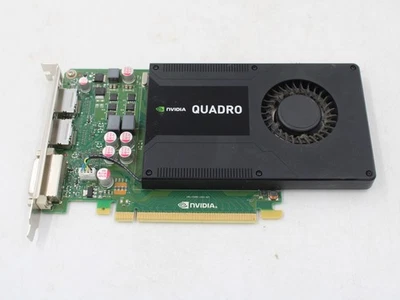 NVIDIA Nvidia Quadro K2200 4GB GDDR5 PCIe 2.0 x 16 Graphics Card 4 GB DVI VGA VG - Image 1 of 2