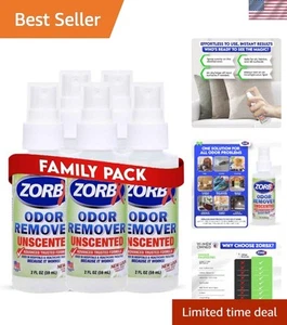 2 Unzen unparfümierter Geruchsneutralisator - 5er Pack für starke Gerüche, sicher für Haustiere - Bild 1 von 11