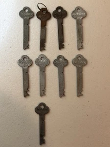 Vintage Lockwood Keys Lot - Picture 1 of 12