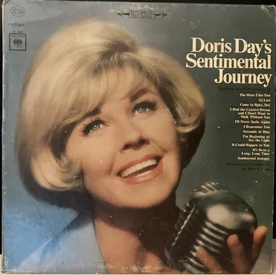 Doris Day's Sentimental Journey - Vinyl LP - Columbia (CS 9160) EX! 1965 - Image 1 of 3