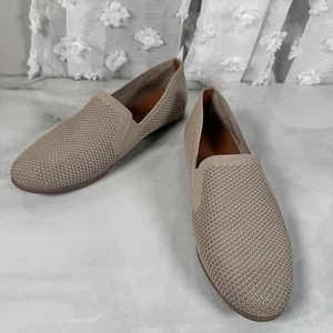 Lucky Brand Netz Strick Flats Taupe Neutral Minimalistisch 8M - Bild 1 von 9
