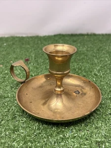 Kerzenständer aus massivem Messing - Bild 1 von 8