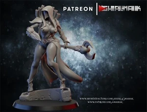 Shadow Pin Up Girl Ghamak Eldar Aeldari Harlekin Shadowseer Solitär Hexenmeister - Bild 1 von 1