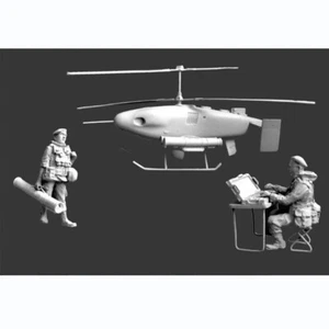 Modern Military Drone Team Resin Model Kit UAV & Soldiers for Diorama Maßstab 1:72 - Bild 1 von 2