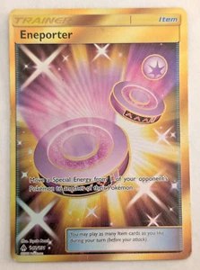 POKEMON ~ ENPORTER ~ 142/131 ~ FORBIDDEN LIGHT ~ GOLD SECRET RARE ~ LP - Picture 1 of 2