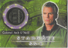 Stargate SG1 Season 6 C21 Richard Anderson as Colonel Jack O'Neill Costume Card