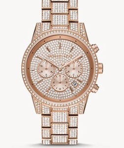 Michael Kors Ritz Rose Gold Case 