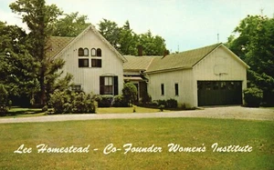 Vintage Postcard Lee Homestead Co-Founder Women's Institute Stoney Creek Ontario - Picture 1 of 3