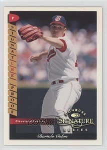 1998 Donruss Signature Series Signature Proof /150 Bartolo Colon #117