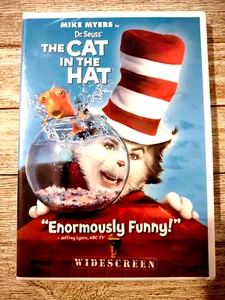 Dr. Seuss' The Cat in the Hat Mike Myers Widescreen Version DVD New Sealed     - Imagen 1 de 2