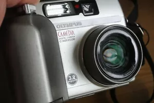Olympus Digital Camera Camedia C-3020 Zoom 3.2MP Nice working - Picture 1 of 12