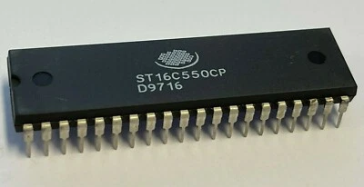 9pcs x  ST16C550CP  EXAR UART, ST16C550CP40   40 Pin, Plastic, DIP    - Image 1 of 2