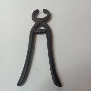 Cast Iron Wall Decor Pliers Tool Western Farmhouse Vtg Mancave Garage Sign - Picture 1 of 7