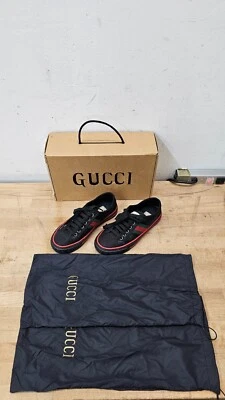 Gucci Womans Tennis Shoes 1977 Off the Grid Low 'Black' Size 35 (4/4.5) USED - Image 1 of 4