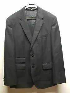 Boss Herren Gr. The Sweet3 40 S Zwei Knopf Schwarz Anzug Sakko 100% Schurwolle - Bild 1 von 7