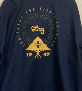 RARE LRG Lifted Research Group Blue Button Up Windbreaker XLarge Jacket - Picture 1 of 5