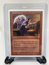MTG - FINAL FORTUNE - 7TH EDITION 2001 - NM (NEVER PLAYED)
