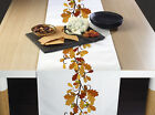 Fall Foliage Border Table Runners - 12" x 72" or 14" x 108"
