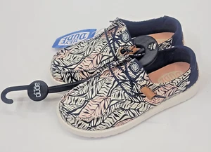 Hey Dude Womens Wendy Tropical Navy 10 - Picture 1 of 4